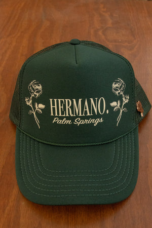 
                  
                    Hermano Trucker Hat Forest Green
                  
                
