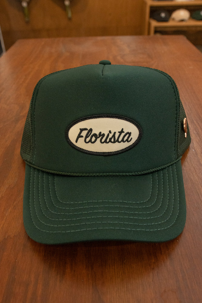 Florista Trucker Hat Forest Green